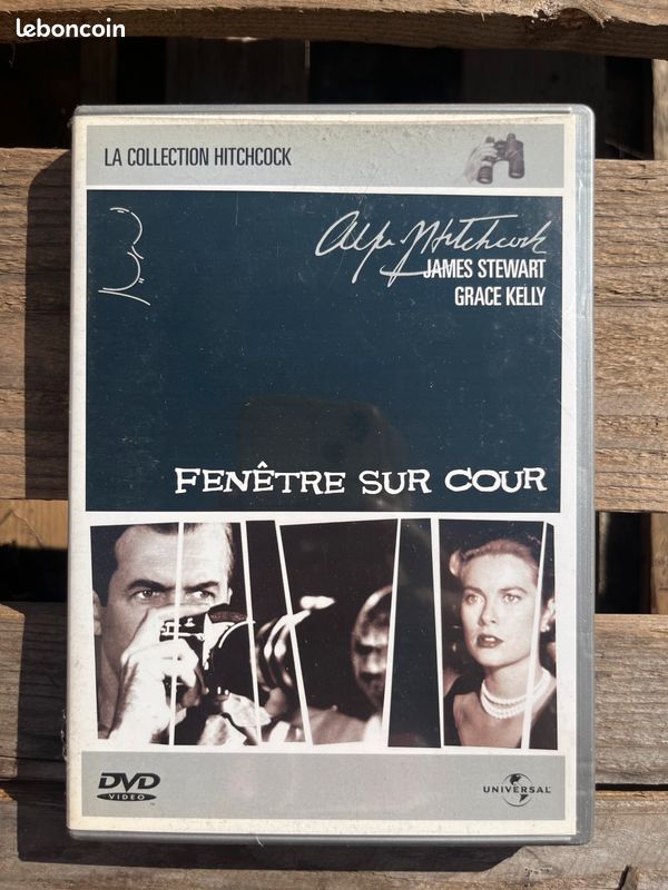 Fenêtre sur cour - dvd - la collection Hitchcock + Le livre Les Grand Réalisateur Alfred Hitchcock de Jacques Zimmer (image 3)