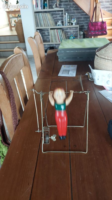 Ancien Acrobate a main jouet - Jeux & Jouets