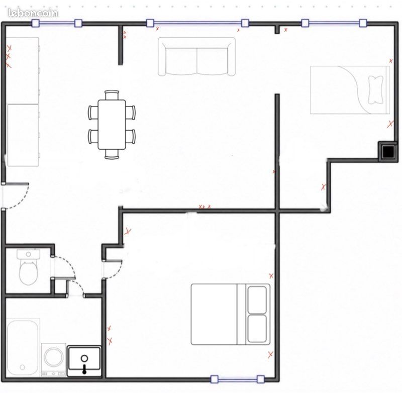Appartement 3 pièces 59 m² · à Boulogne-Billancourt · 59 m² · 575 000 €