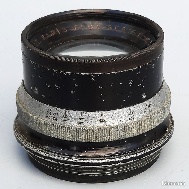 Objectif Ancien SOM Berthiot Paris Flor 4.5/100mm – Série 1