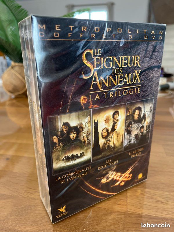 Coffret 3 DVD le seigneur des anneaux (neuf sous blister) (image 1)