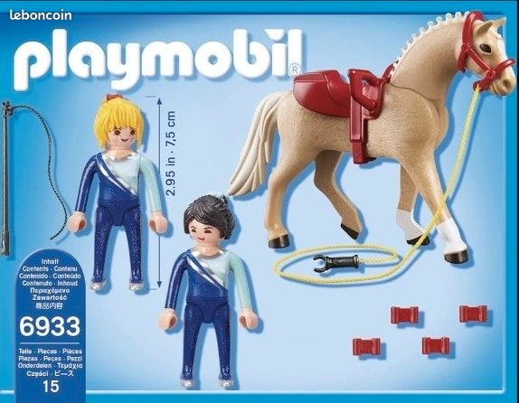 Playmobil Country voltigeuses et cheval 6933 (image 3)