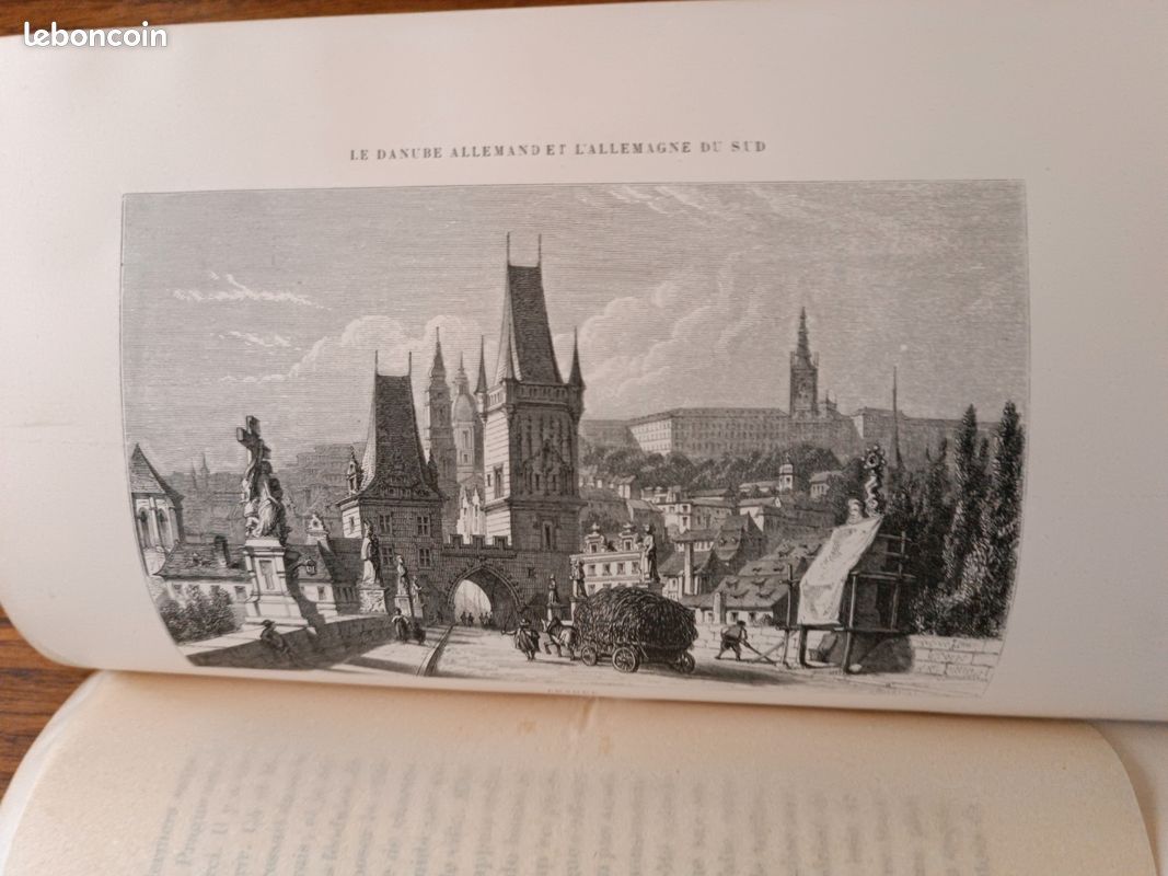 Vends livre ancien " Le Danube Allemand et l'Allemagne du Sud " . Hippolyte Durand (image 7)