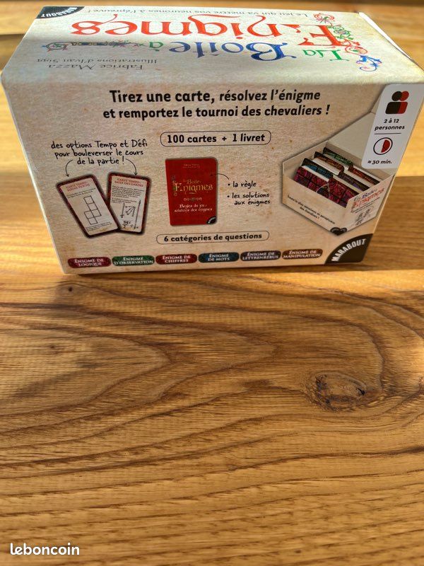 Jeu boîte à énigmes (image 3)