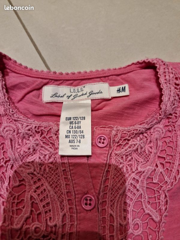 Lot vêtements d'été fille 6-8 ans (image 10)