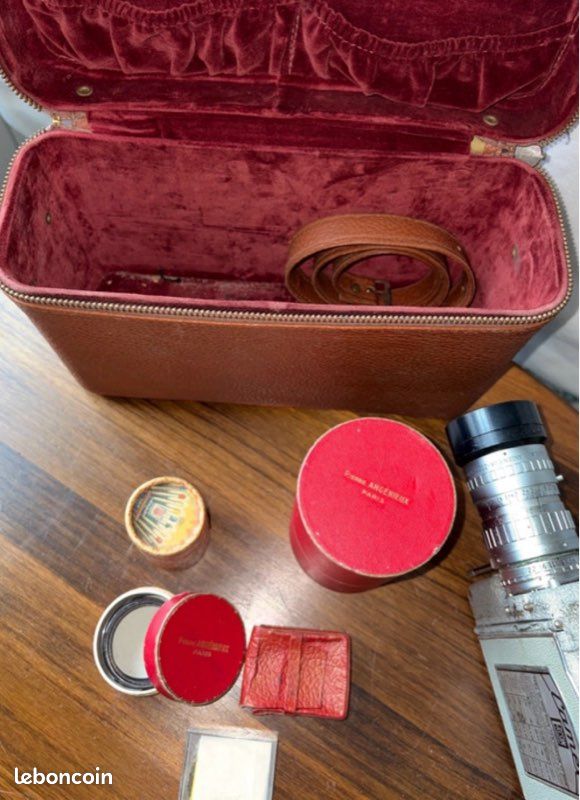 Sacoche Accessoire Pour Caméra Ancienne Camex - Équipement Vintage