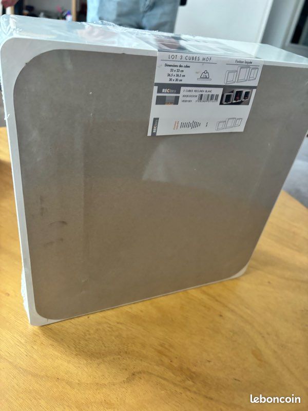 Lot de 3 cubes cases étagères (image 4)