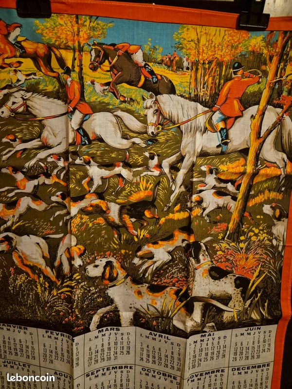 🎂Torchon Calendrier - 1978🎂 (image 8)