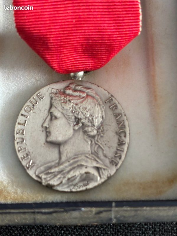 CINQUIÈME RÉPUBLIQUE Médaille d'honneur du travail, Ministère du travail fme_1041111 Médailles
