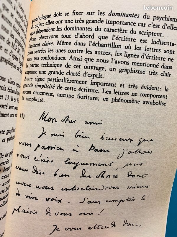 LA GRAPHOLOGIE : Connaissance de soi et des autres par l'écriture (image 2)