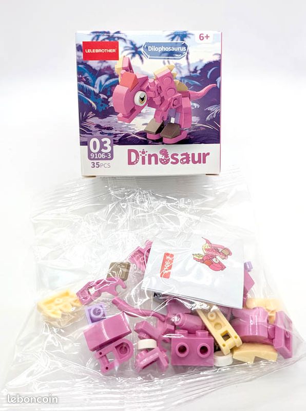 Sachet scellé Dinosaure Dilophosaurus 9106-3 (image 2)