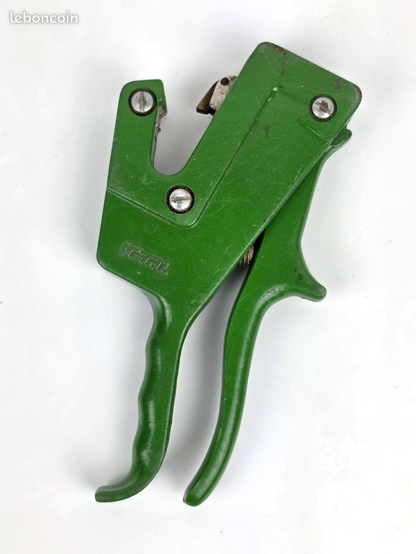 Pince outil d'identification marquage Vetal métal vert (image 3)