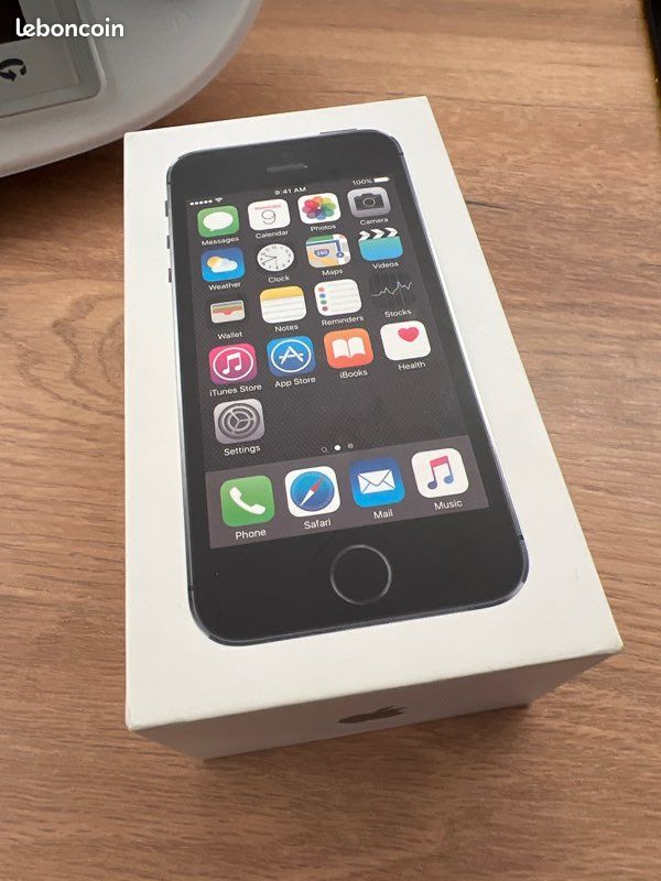 Boîte iPhone 5s Space Grey 16GB (image 1)