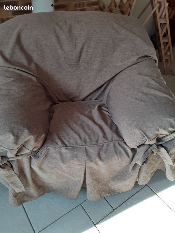 Fauteuil avec sa housse (image 3)