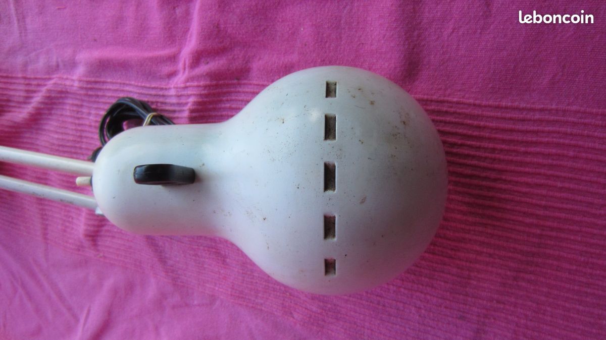 Joe COLOMBO : lampe métal "TOPO" (image 1)