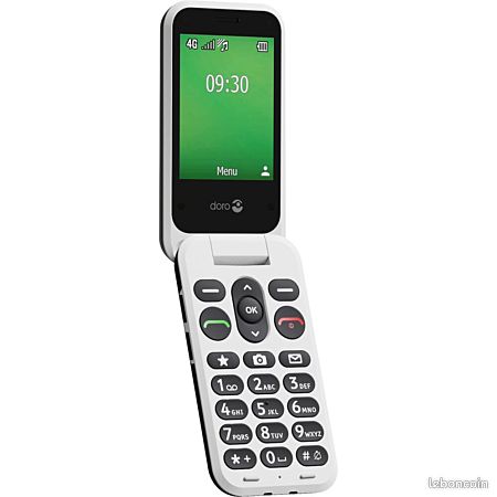 Téléphone senior Doro Leva E30 – Comme neuf (utilisé 1 semaine) (image 1)
