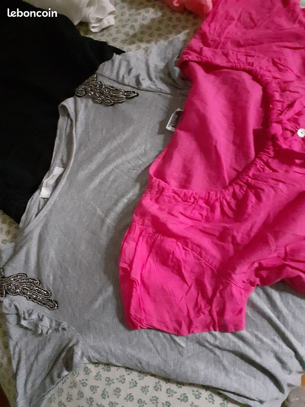 Lot de 10 vêtements femme taille S (image 2)