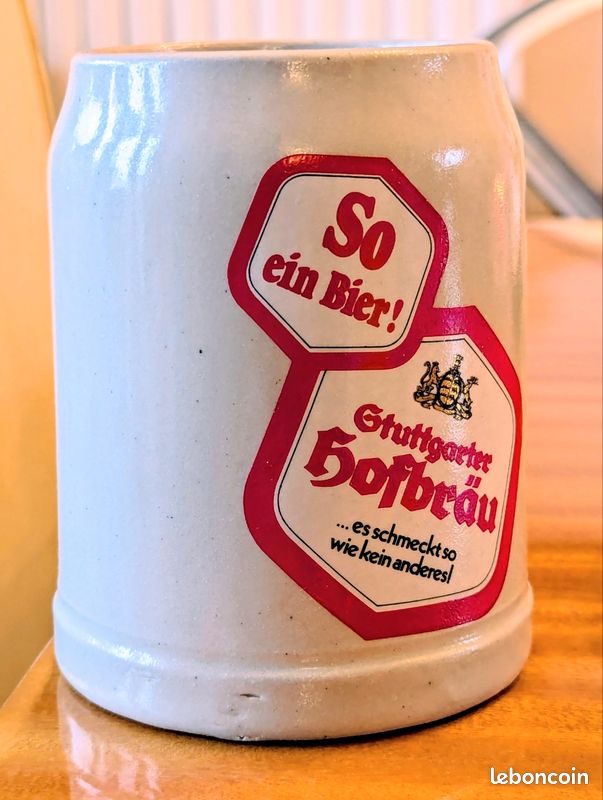 Chope allemande HOFBRAU 1980 (image 2)