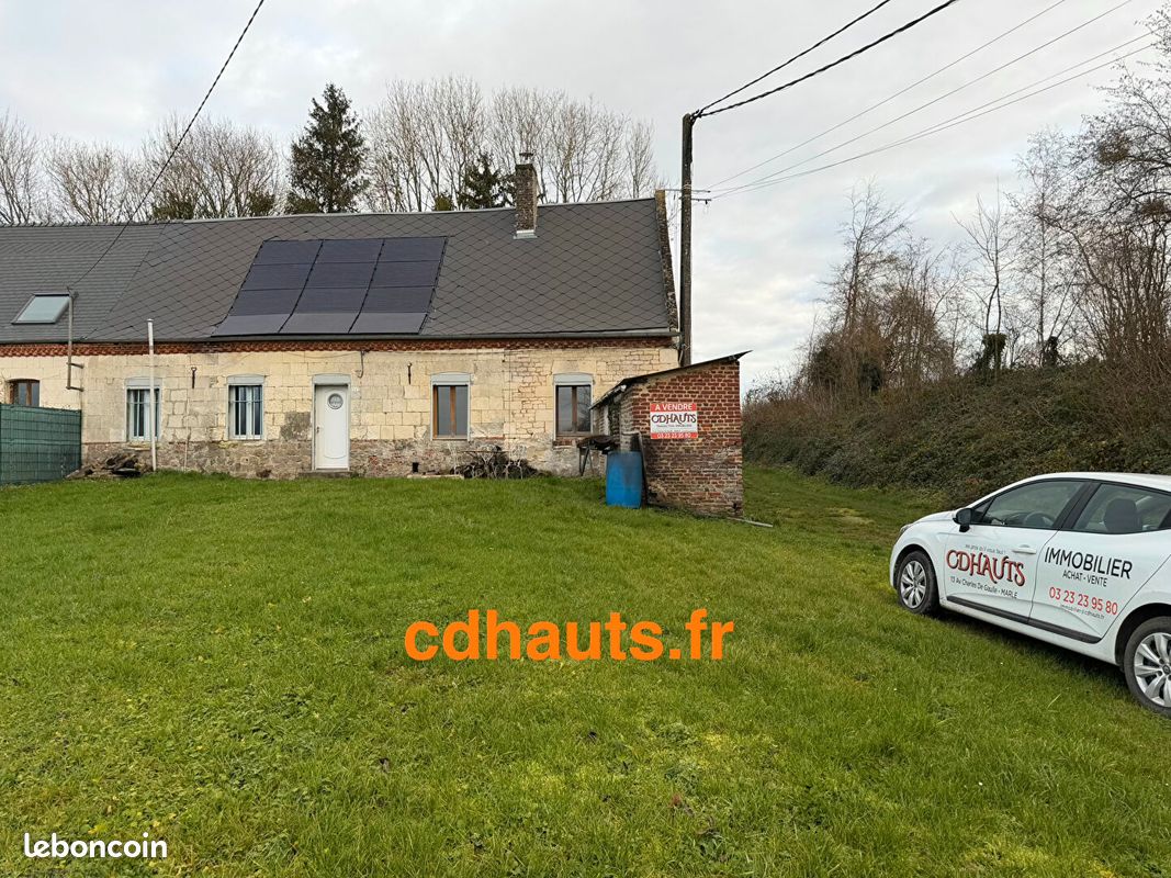 Maison 2 pièces 57 m² · à Berlancourt · 57 m² · 59 600 €