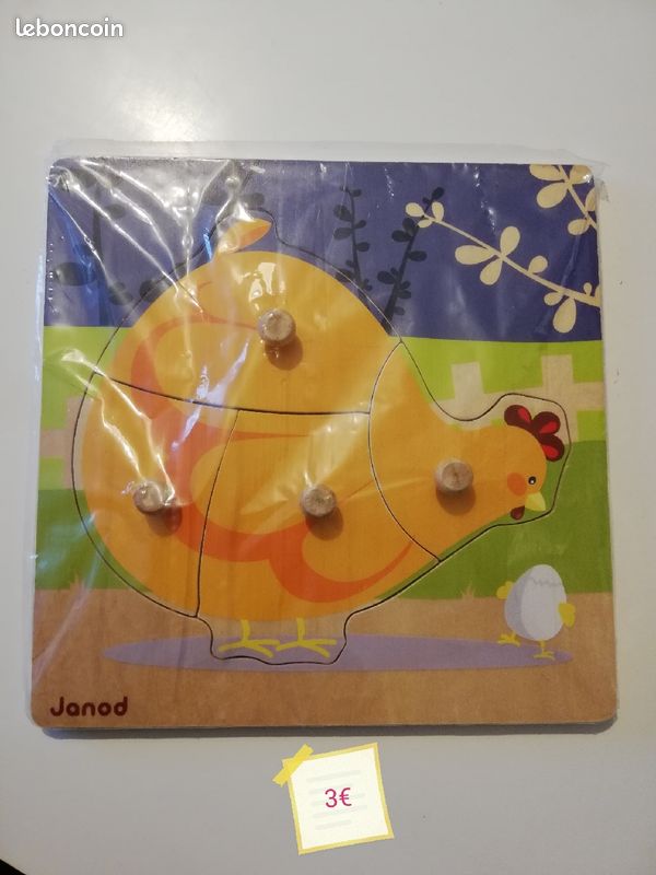 Puzzles en bois 1er âge (image 2)
