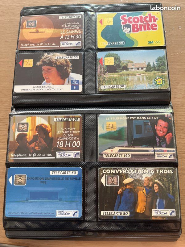 Collection de 128 cartes téléphoniques (image 7)