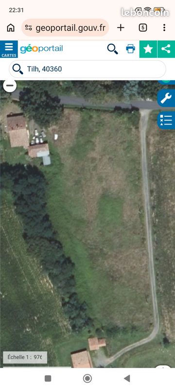 Parcelle agricole · à Tilh · 15 000 €