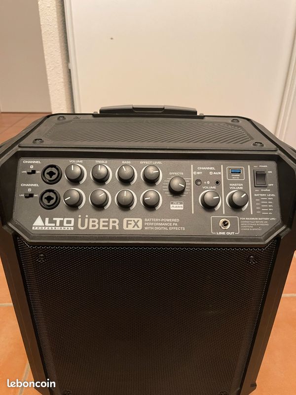 Enceinte/Sono Bluetooth Alto Uber FX Multifonctions + Micro Shure SM58 (image 2)
