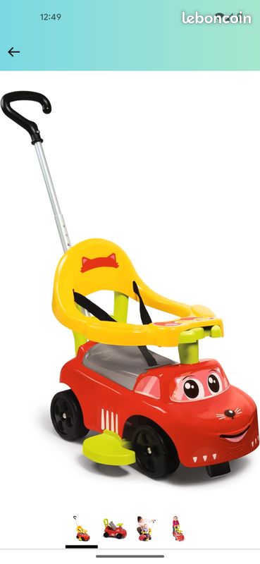 Petite voiture Smoby (image 1)