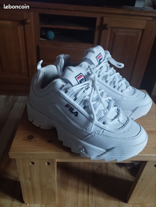 Shoe Fila Blanche Taille 33 Baskets Fila Disruptor Taille 33