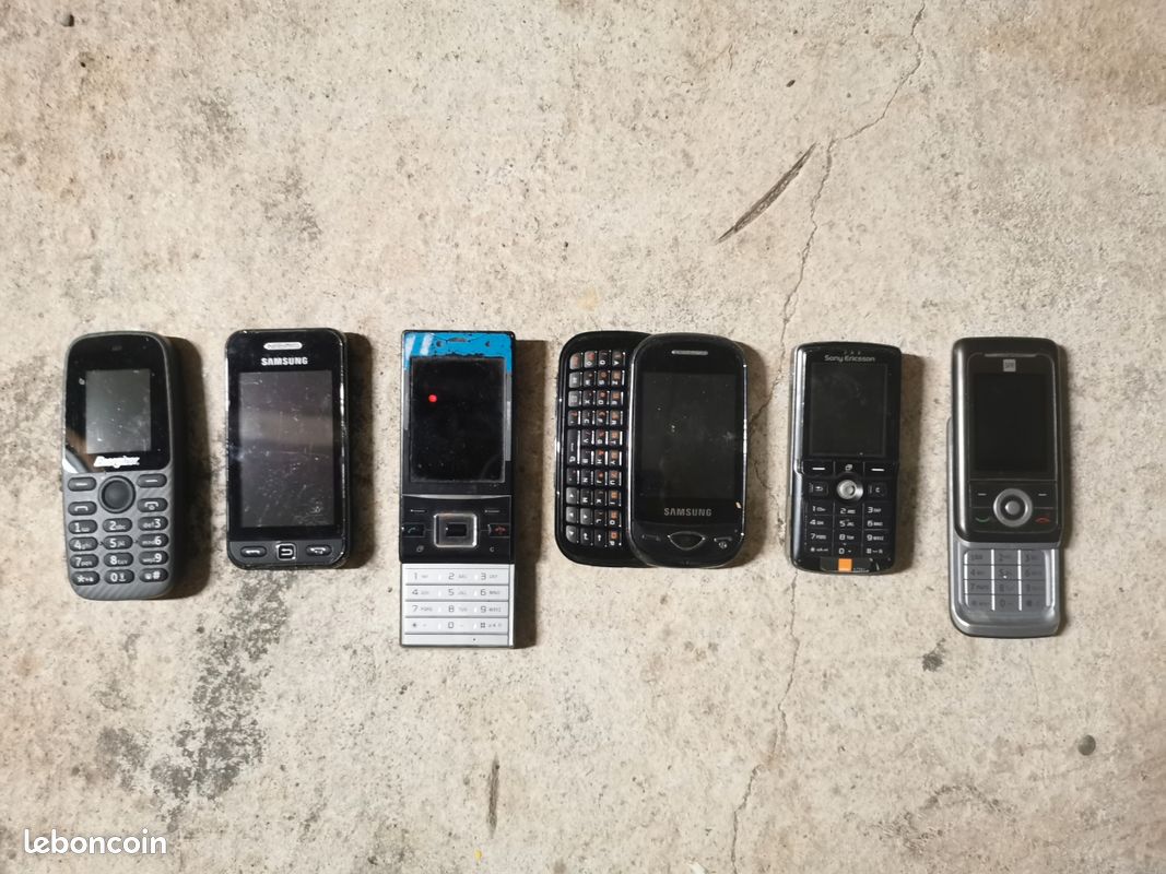 Lot de 6 téléphones vintage (image 3)