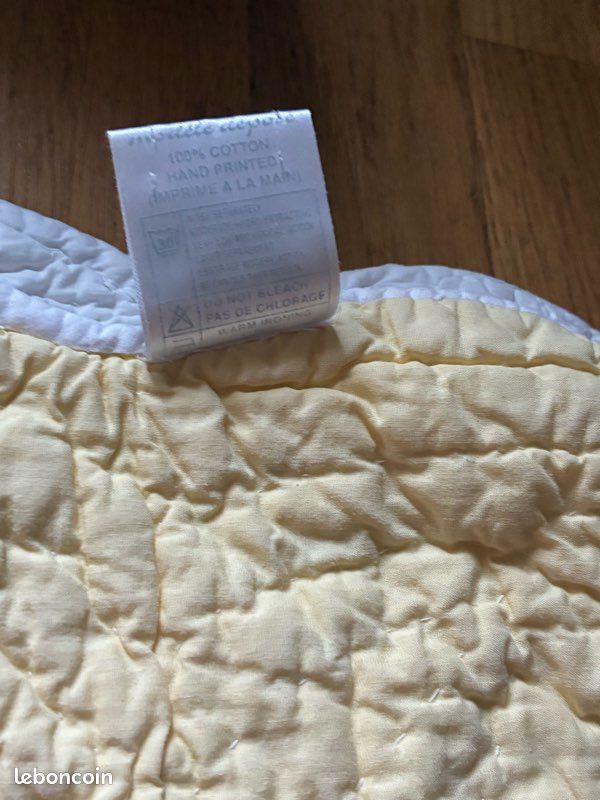 Boutis français matelassé, double face, 100% coton peigné (image 5)