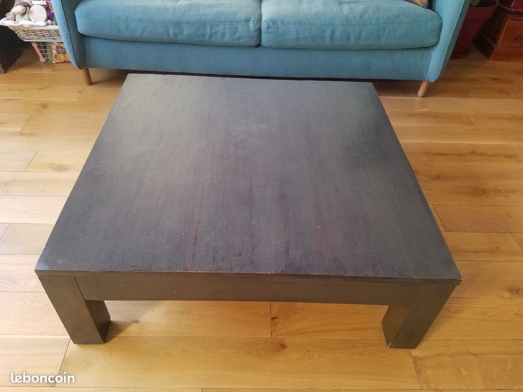 Table basse en bois massif (image 3)