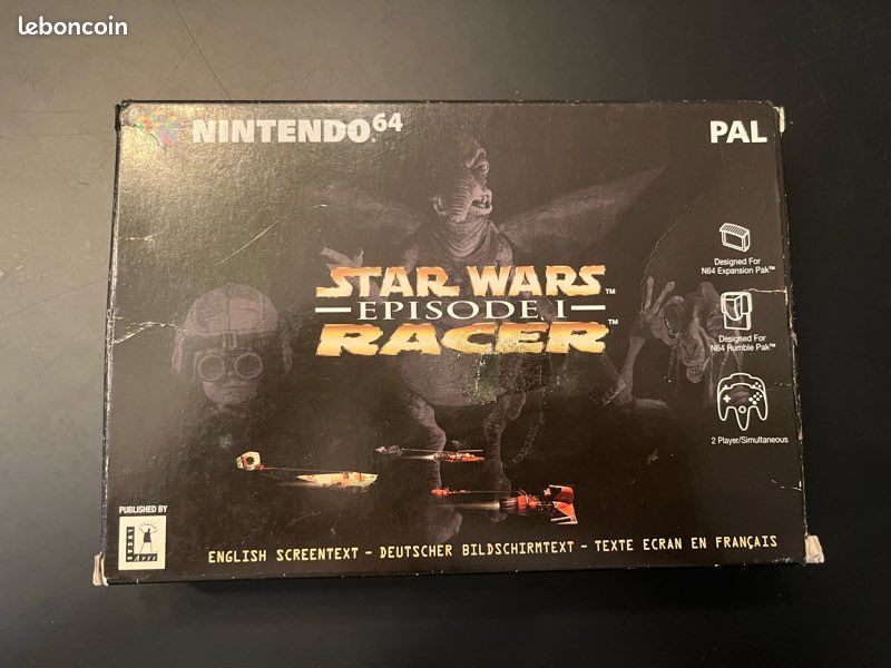 Star wars racer épisode 1 Nintendo 64 (image 1)