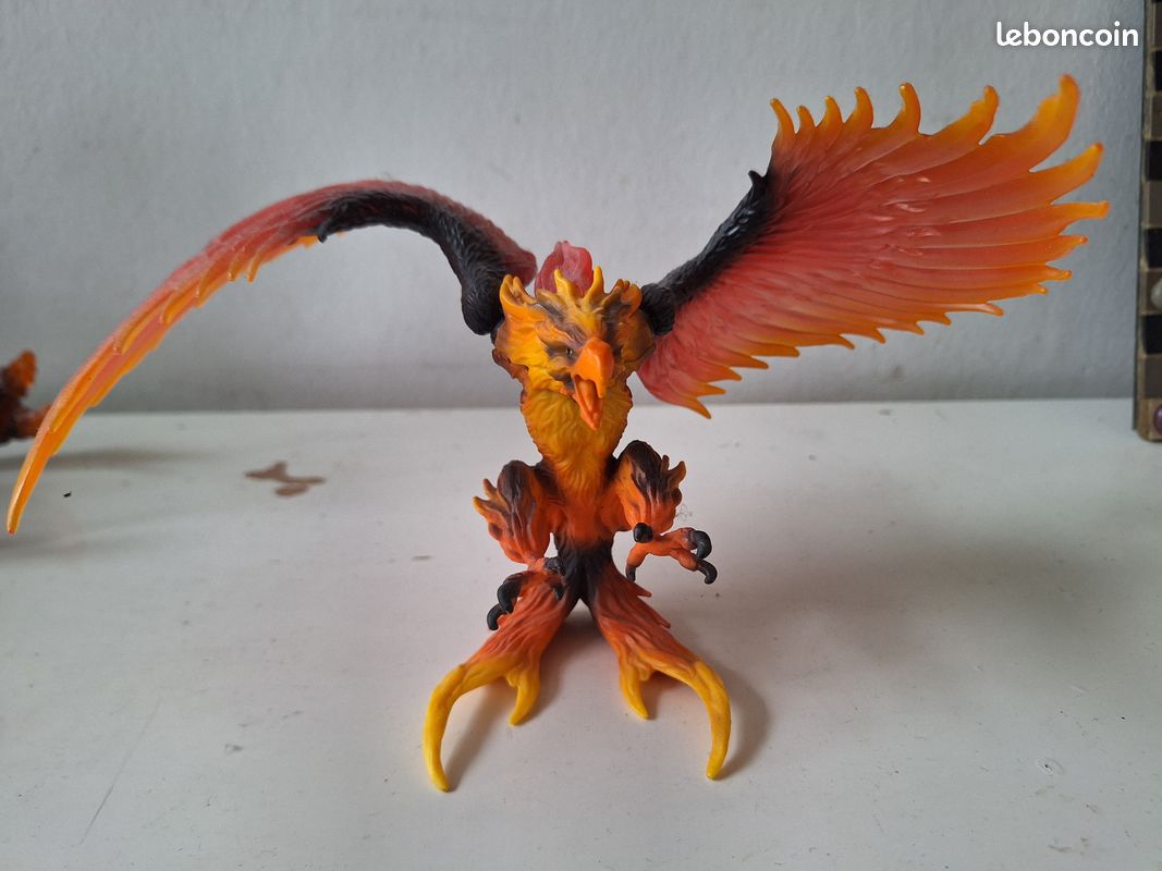 Saurien de feu vs Lézard de la jungle - Eldrador – La Ribouldingue