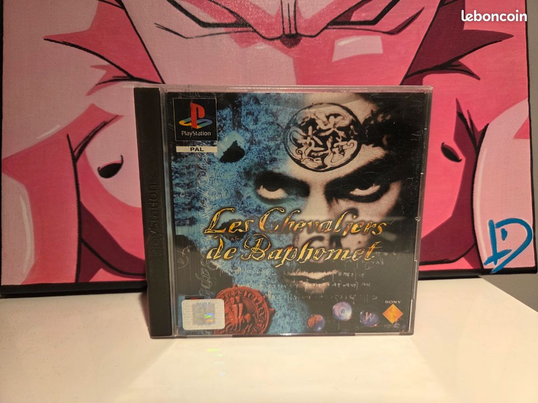 Les Chevaliers De Baphomet II - Version Promo PAL PS1 - Sony PlayStation 1 - Broken Sword II