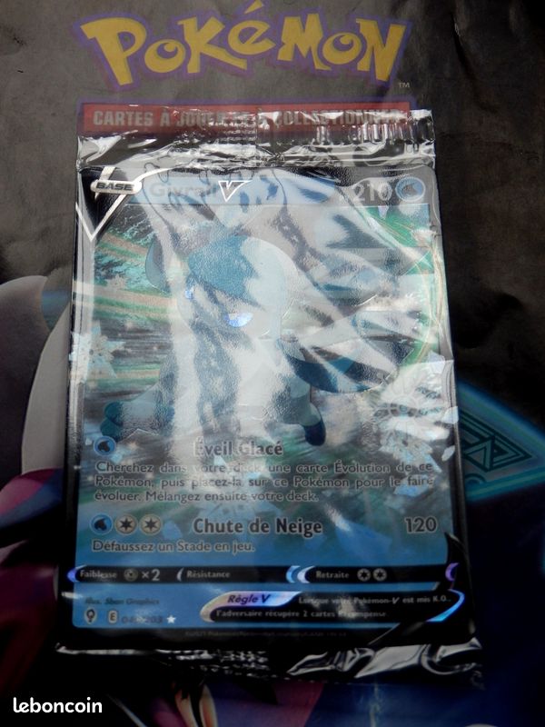 Carte Pokemon GIVRALI V 040/203 V Ultra Rare EB07 scellé PCA10 (image 6)