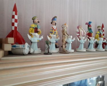 Tintin - Statuette Leblon Delienne 57 - Tintin en Amérique