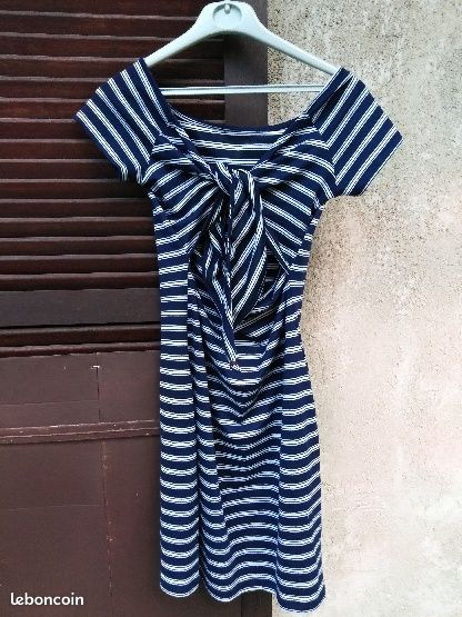Robe Jennyfer Blanche Taille 38/M - Occasion Très Bon état - Robe Femme