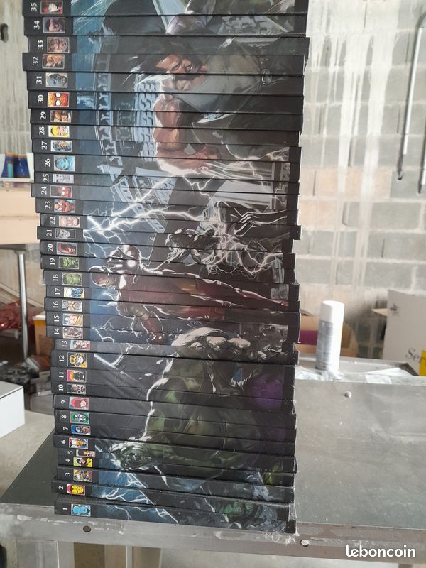 Lot marvel comics collection référence hachette (image 5)