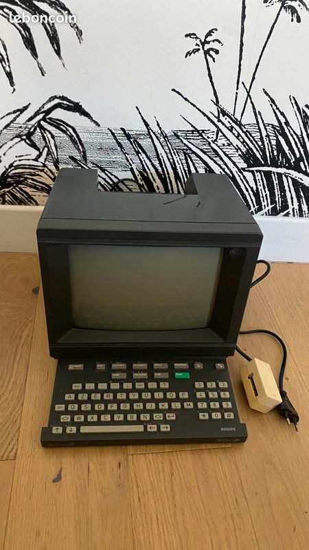 Minitel 2 Philips – vintage années 80 (image 8)