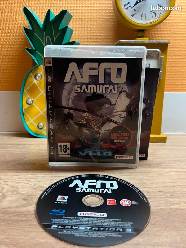 Afro Samurai PS3 – Jeu PAL Français – Action/aventure – État Correct