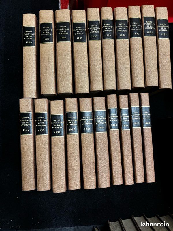 Revue d’ascétique et de mystique (50 tomes) (image 4)