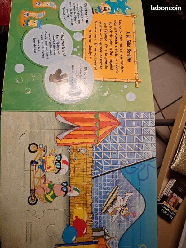 Puzzle 54 pièces - Bob l'éponge : Sandy l'écureuil - Ravensburger - Rue des Puzzles