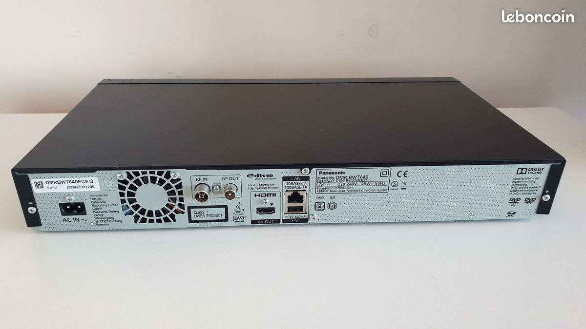 Panasonic EUR64434 Télécommande d'origine chaîne hifi TAPE CD TUNER (Réf#B-082