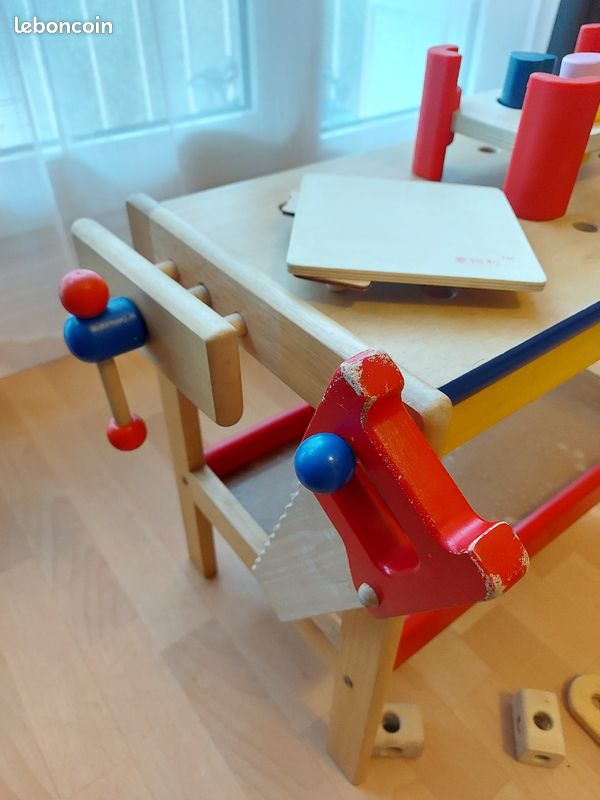 Etabli bois + lot jouets bébé (image 7)