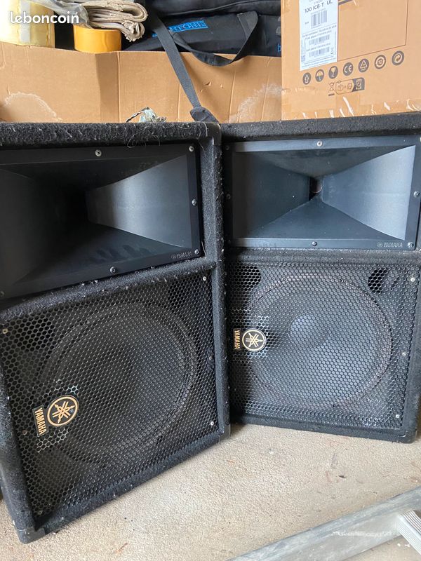 Vend enceintes sono yamaha sm 121 v (image 1)