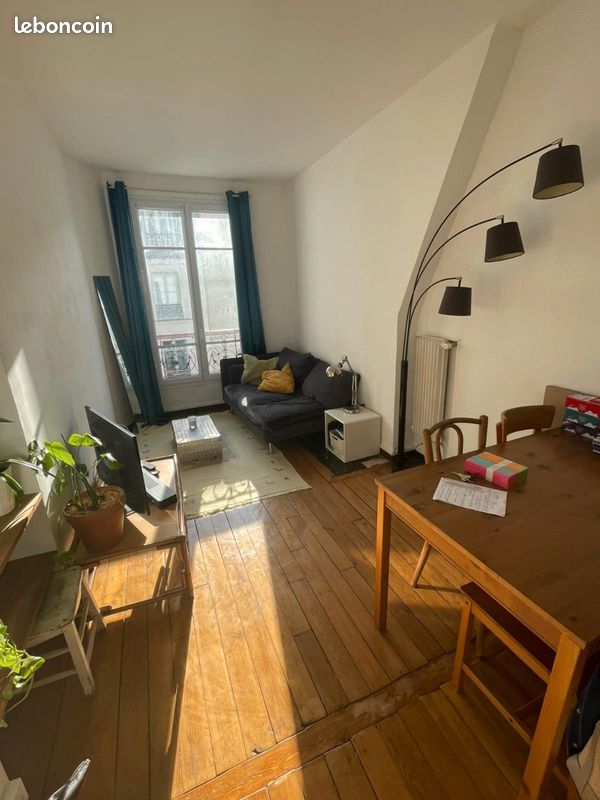 Appartement 2 pièces 32 m² · à Paris · 32 m² · 1 100 €/mois