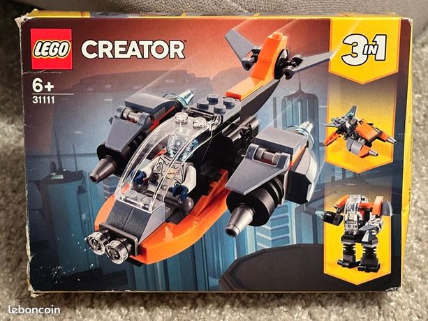 LEGO Creator 3en1 Réf 31111 Le cyber drone Jeux Jouets