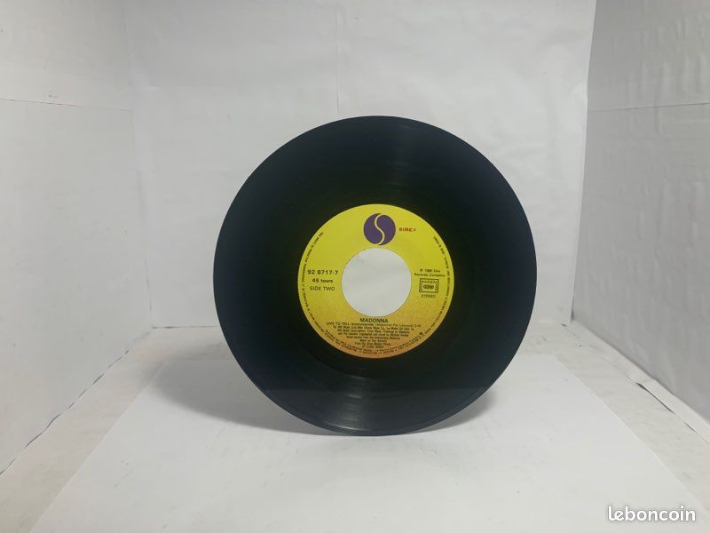 Vinyle Madonna Live to tell 45T (image 4)
