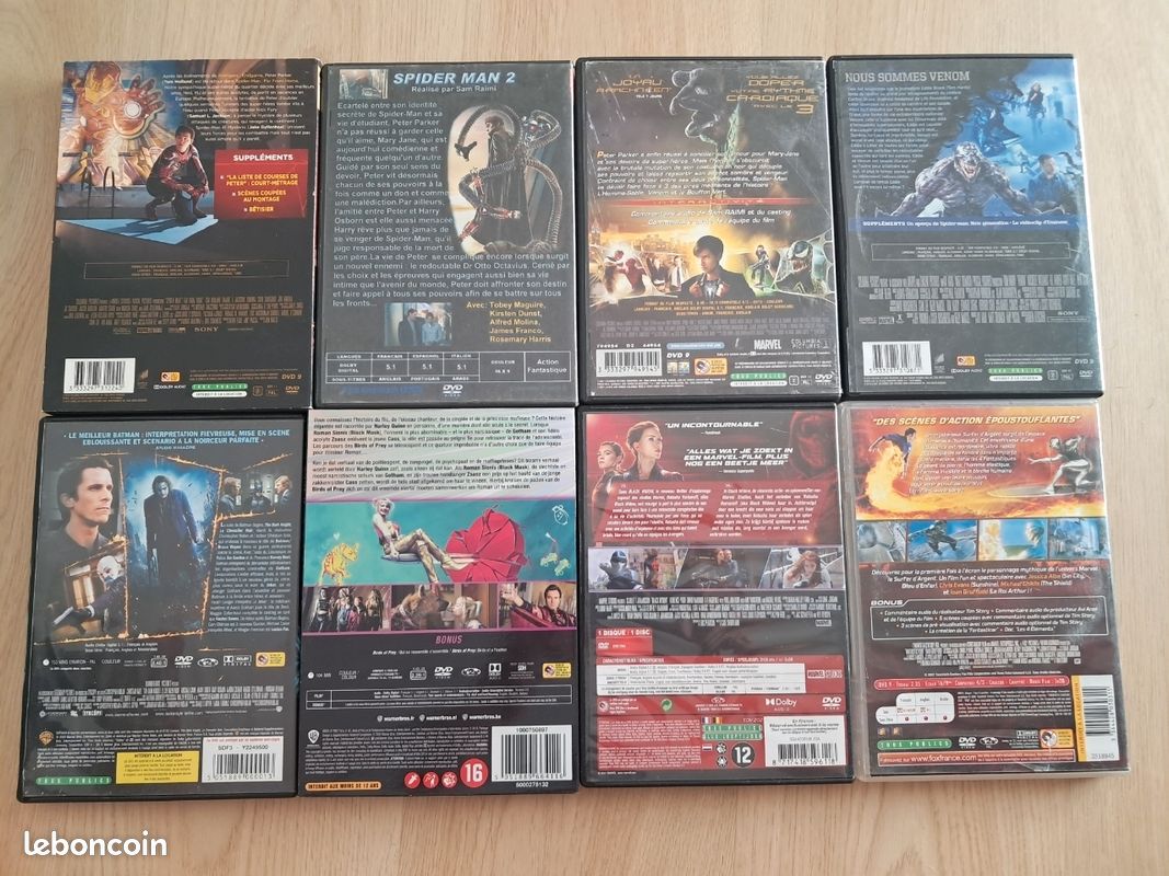 Dvd marvel et DC (image 2)